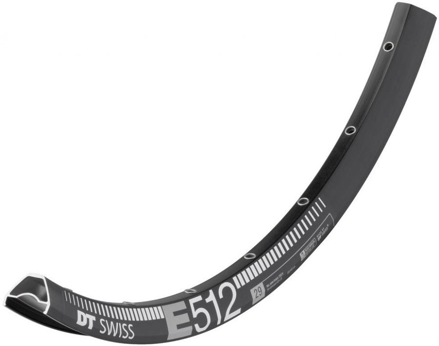 DT Swiss Felge E 512 29" 28 Loch Schwarz - leichte, robuste Enduro-Felge