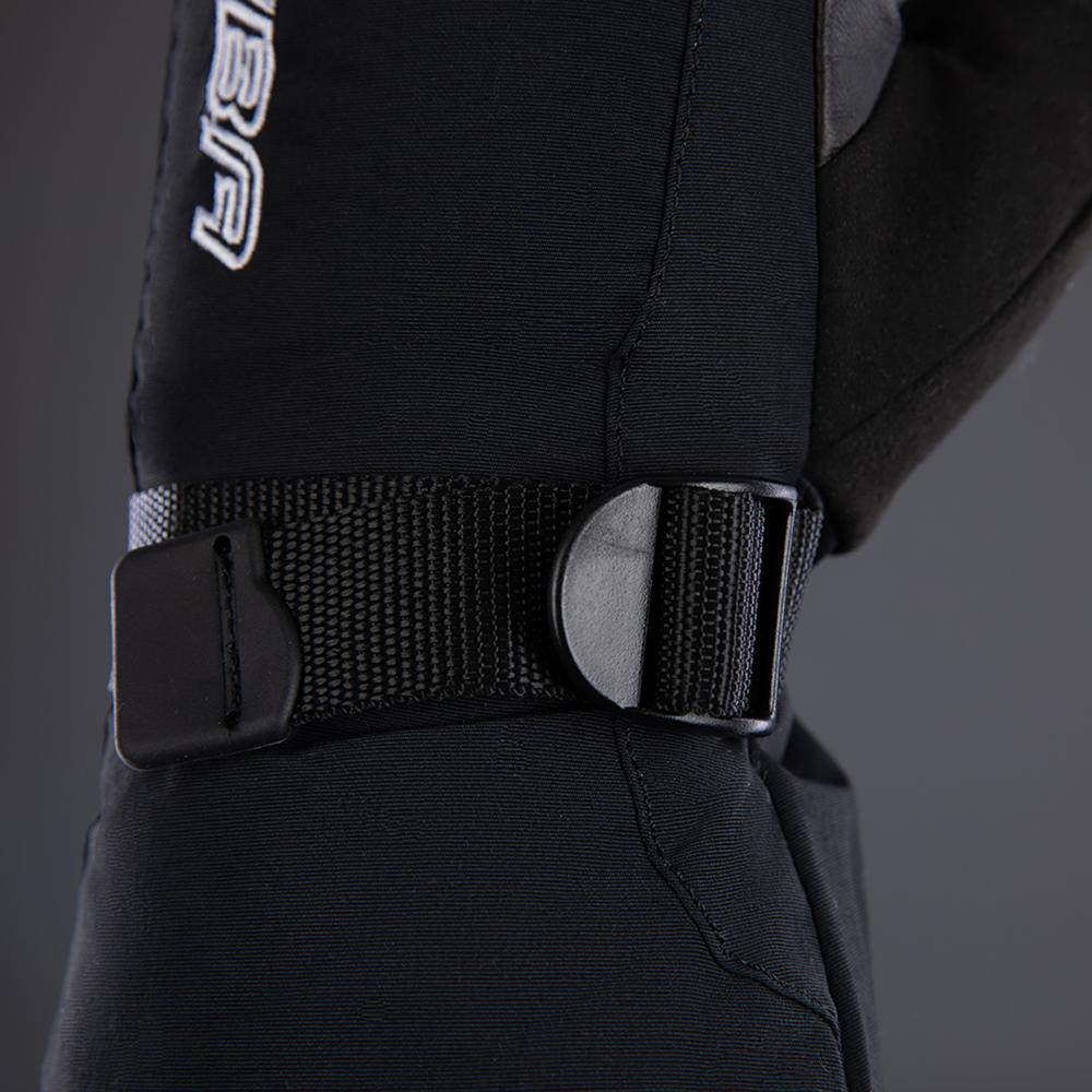 CHIBA Thermo Mitten - wasserdichte Winter-Radhandschuhe, Größe 9, schwarz