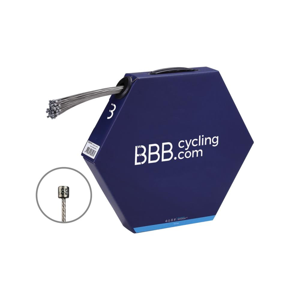BBB Cycling Schaltzug SpeedWire niro slick 1.1x2000mm silber - präzise Schaltperformance