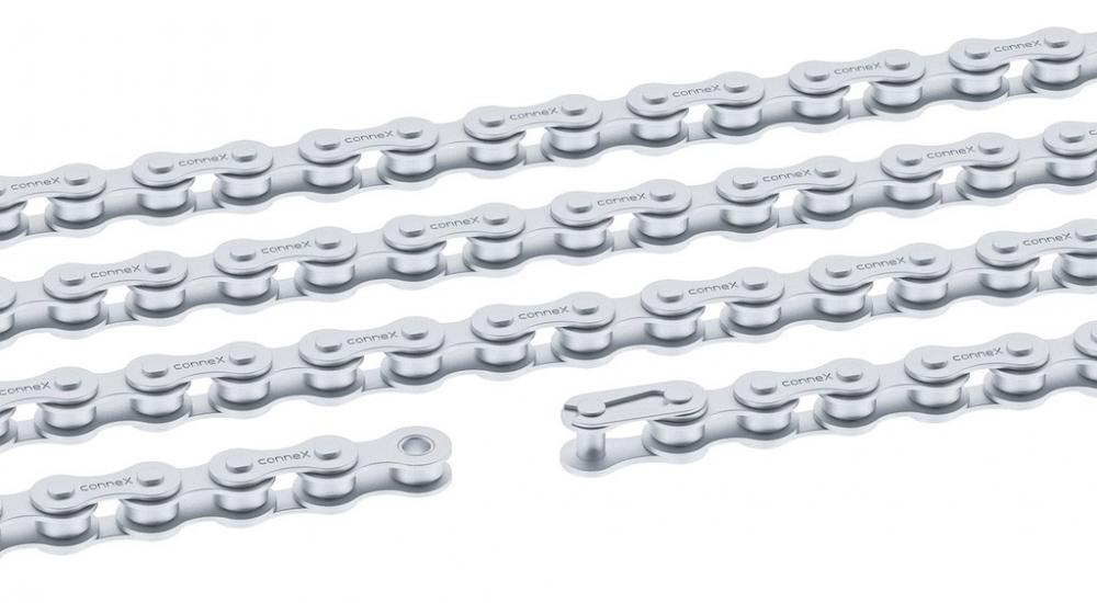 ConneX 1Z1 1s Kette 112 Glieder silber - rostgeschützte Einzelgang-Kette