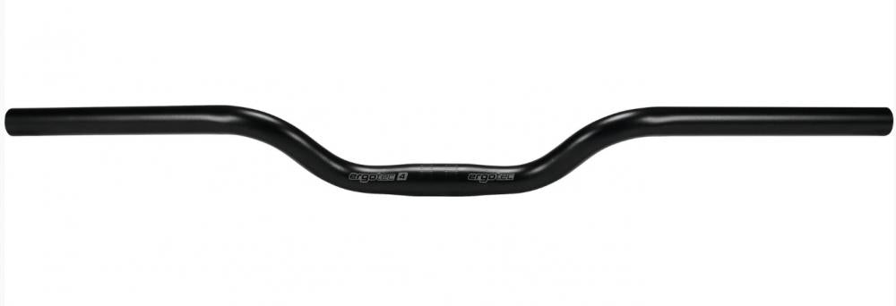 Ergotec Lenker M-Bar Ø 25,4 mm 700 mm Rise 38 mm 18° schwarz
