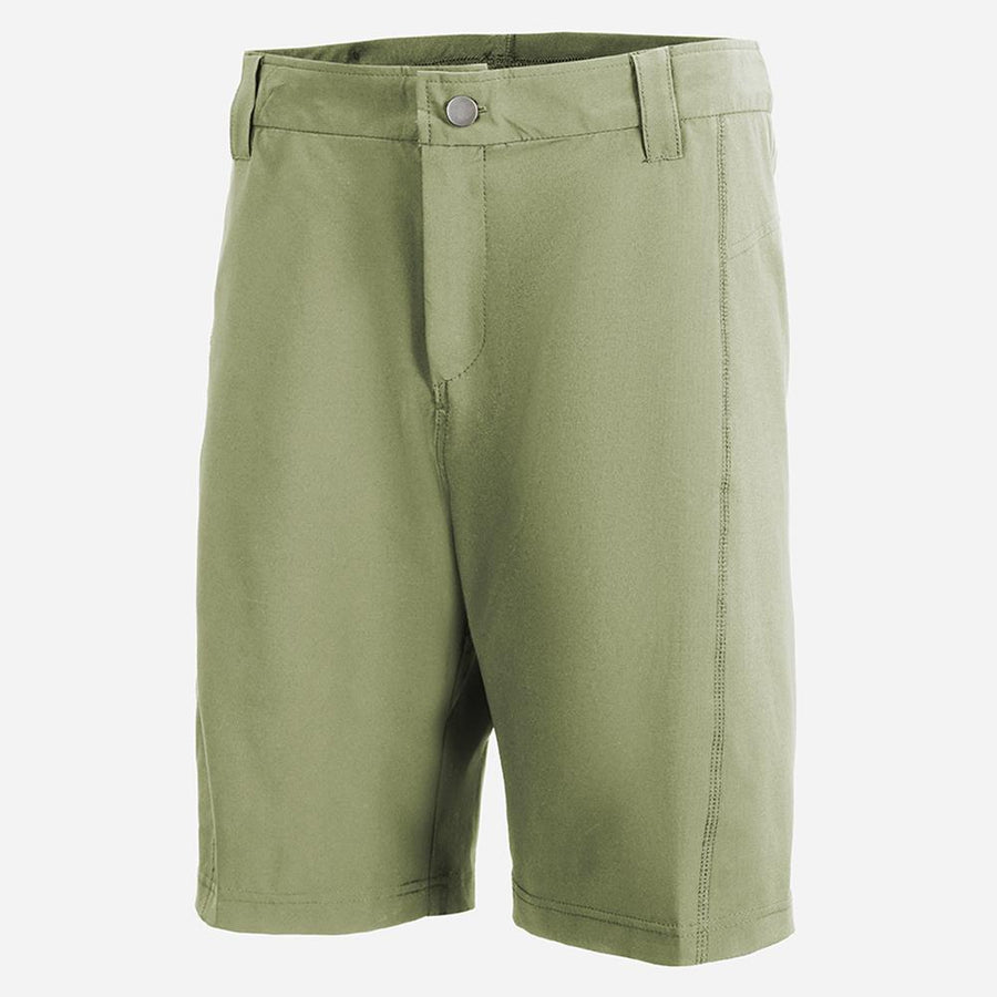 CHIBA Baggy Pants Light Damen - Radhose kurz, mit Sitzpolster, olive, Gr. M