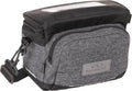 Norco Lenkertasche Ashby mit KLICKfix Lenkeradapter Universal und Platte Volumen 5l Farbe grau schwarz