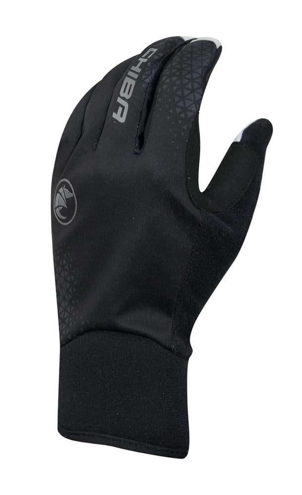 CHIBA Race Performer Light - Radhandschuhe sz/silber, winddicht & atmungsaktiv, Größe 8,5