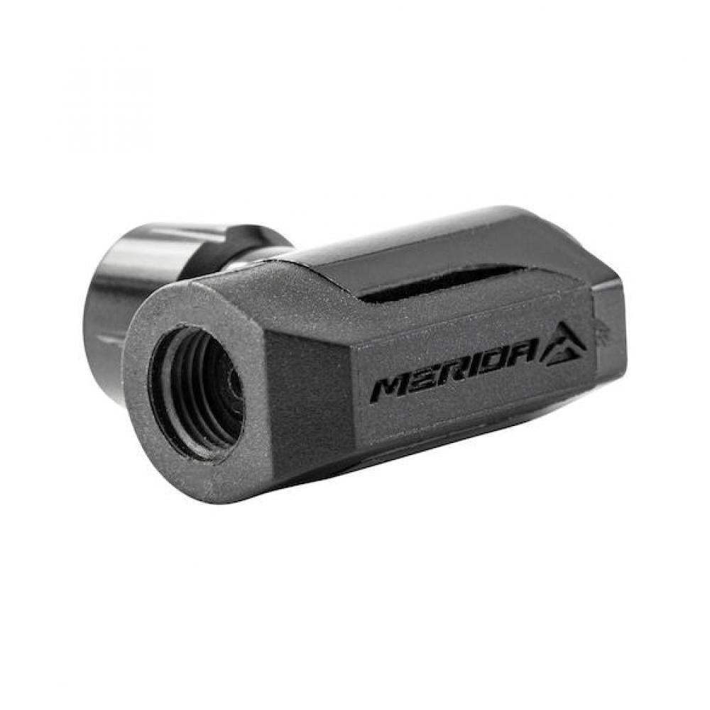 Merida Adapter für CO2 Kartusche One Size Schwarz - schnelle Reifenbefüllung unterwegs