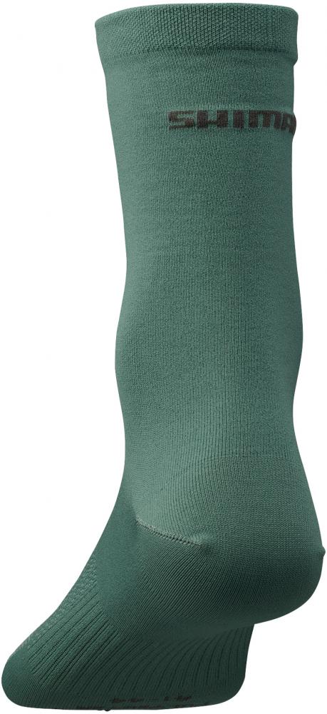 SHIMANO PERFORMANCE SOCKS SAGE GREEN Größe S/M GREEN - atmungsaktive Radsocken