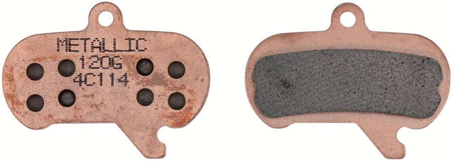 SRAM Maven Scheibenbremsbeläge gesintert/Stahl, Vorder- und Rückseite, für Bremskraft und Haltbarkeit.