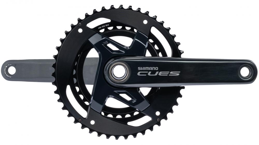 SHIMANO Kurbelgarnitur CUES FC-U8000 Kurbelgarnitur - 170 mm, 46-32, 11-fach
