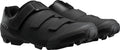 SHIMANO Fahrradschuhe XC102 Herren Damen MTB SPD Fahrradschuhe Größe 45 Schwarz