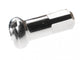 DT Swiss Speichennippel 2.0 Messing 14 mm silber - robuste Laufradlösung