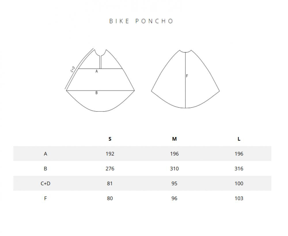 TATONKA Bike Poncho black Größe S - wasserdichter Fahrrad-Poncho aus recyceltem Polyester mit Sichtfenster, Reflektoren & Packbeutel