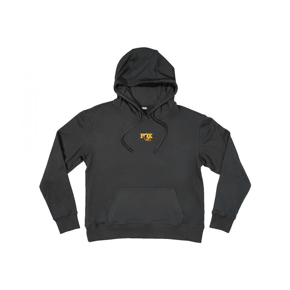 FOX Logo Womens Hoodie black - Hoodie Damen S