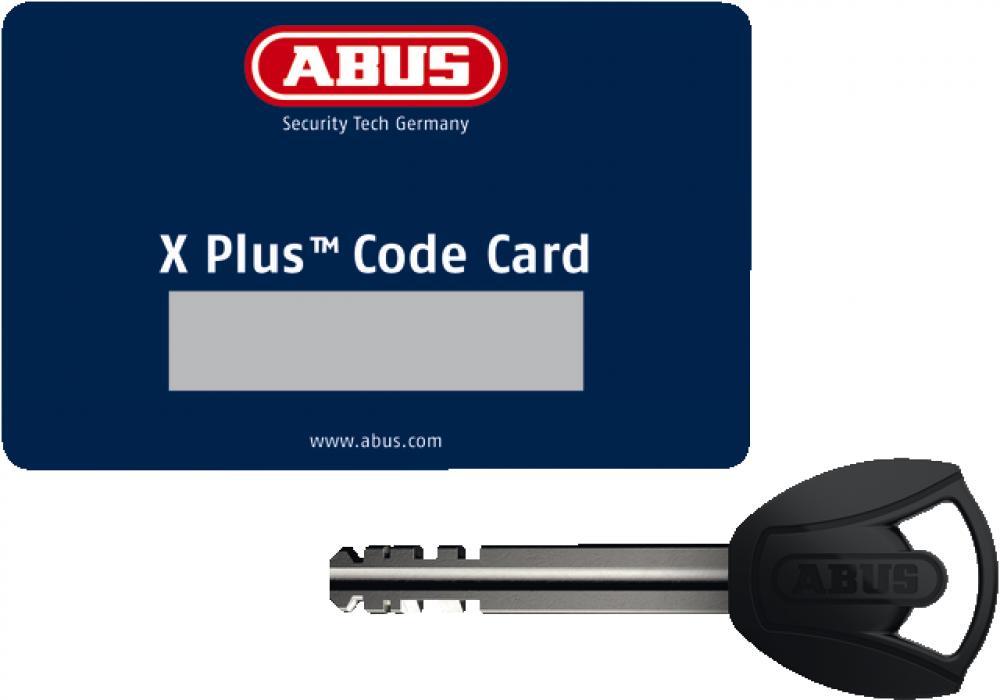 ABUS BORDO Big 6000K/120 Faltschloss schwarz ST  120 cm, Sicherheitslevel 10, kompakt & stabil