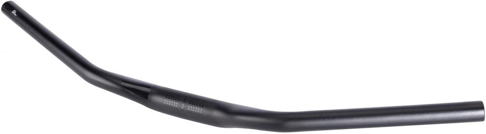 CONTEC Lenker Sendai 60, Ø 31,8 mm, 660 mm breit, 21 mm Rise, 35° Backsweep, Aluminium 6061, ergonomisch, schwarz, max. Systemgewicht 150 kg