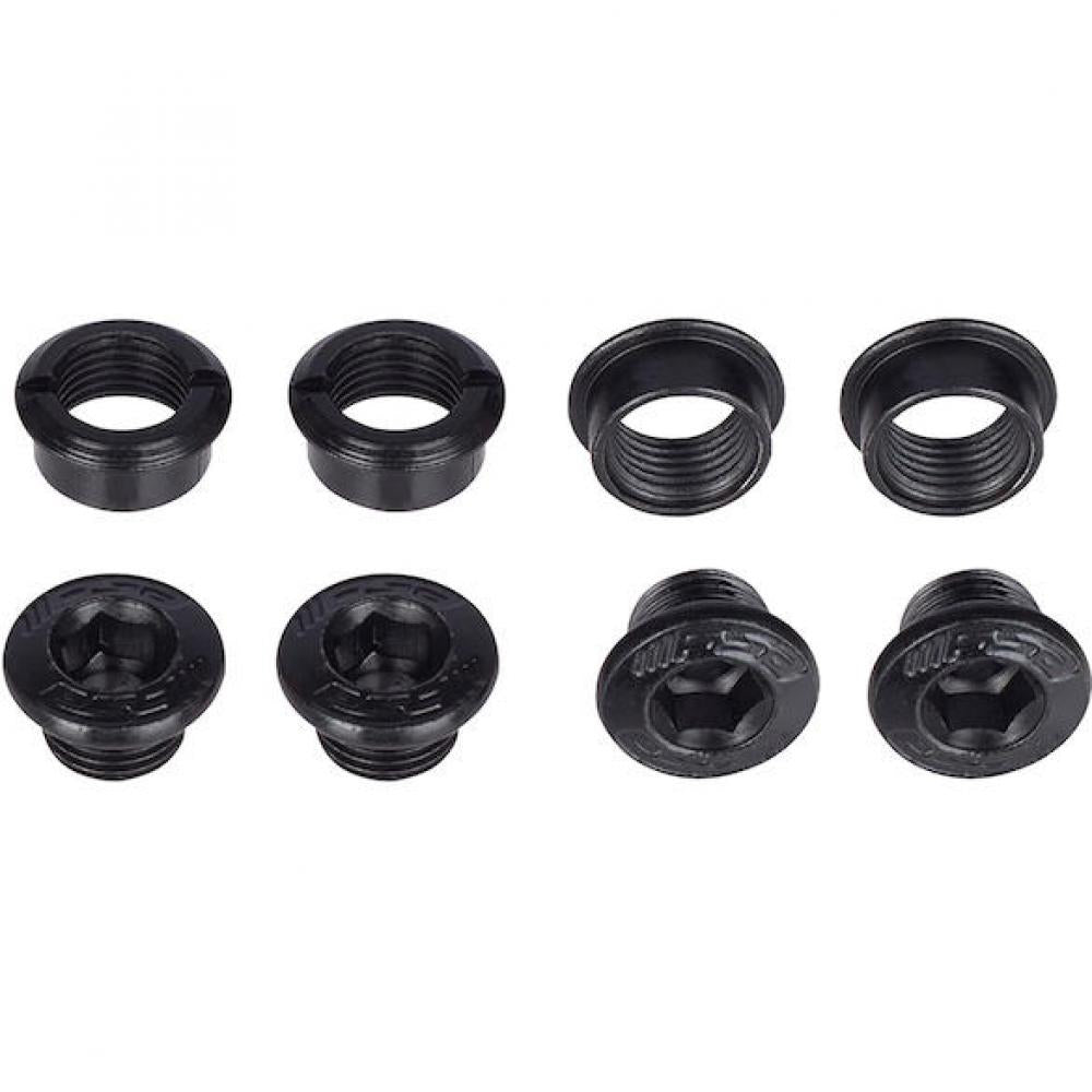FSA Kettenblattschrauben E-Bike Edelstahl 5 g Schwarz - 1-fach & 2-fach