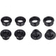 FSA Kettenblattschrauben E-Bike Edelstahl 5 g Schwarz - 1-fach & 2-fach