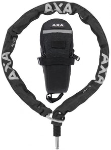 AXA RLC 100/5,5 Einsteckkette 100 cm mit Tasche Schwarz