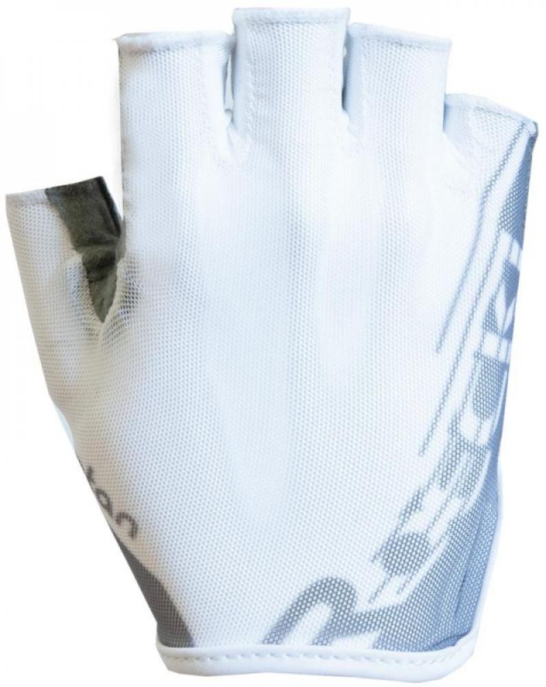 Roeckl Sports Fahrradhandschuh Ilova weiß silber Größe 7