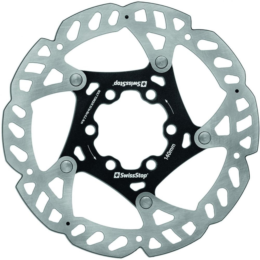 SwissStop Catalyst Pro 140 mm Bremsscheibe - 6-Loch - Rot