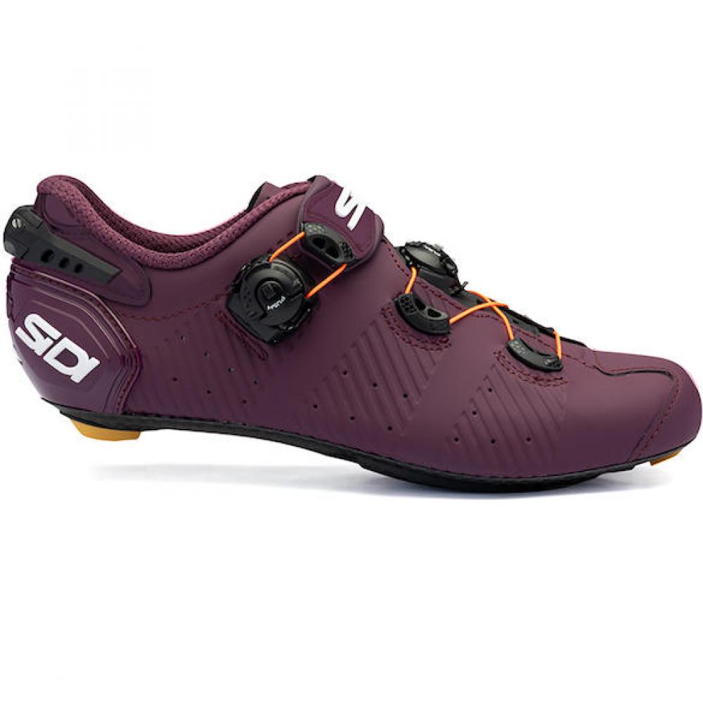 Sidi ROAD Wire 2S wine 42 weinrot - hochwertige Rennradschuhe für maximale Performance