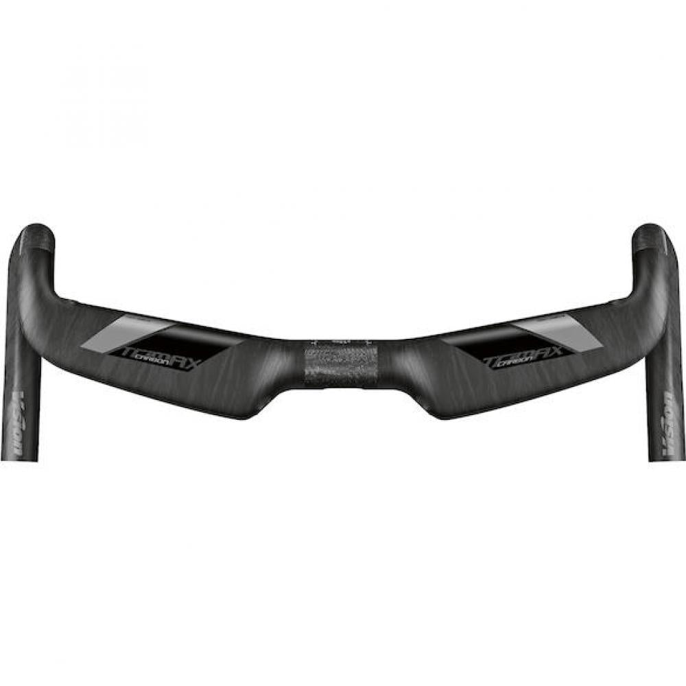 Vision Lenker Trimax Carbon Aero 31,8 x 420 mm Schwarz - aerodynamischer Carbon-Rennradlenker