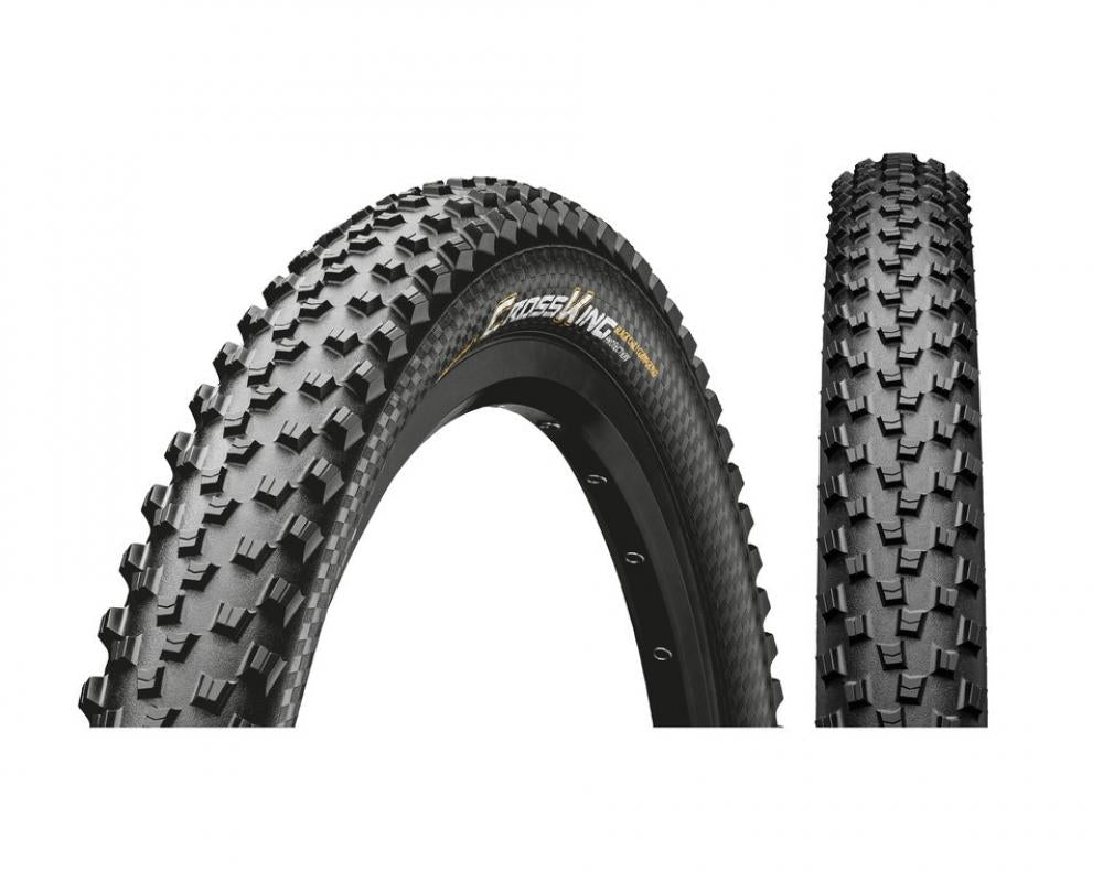 Continental Cross King II 26x2.00 schwarzer Mountainbike-Reifen mit robustem Stollenprofil.