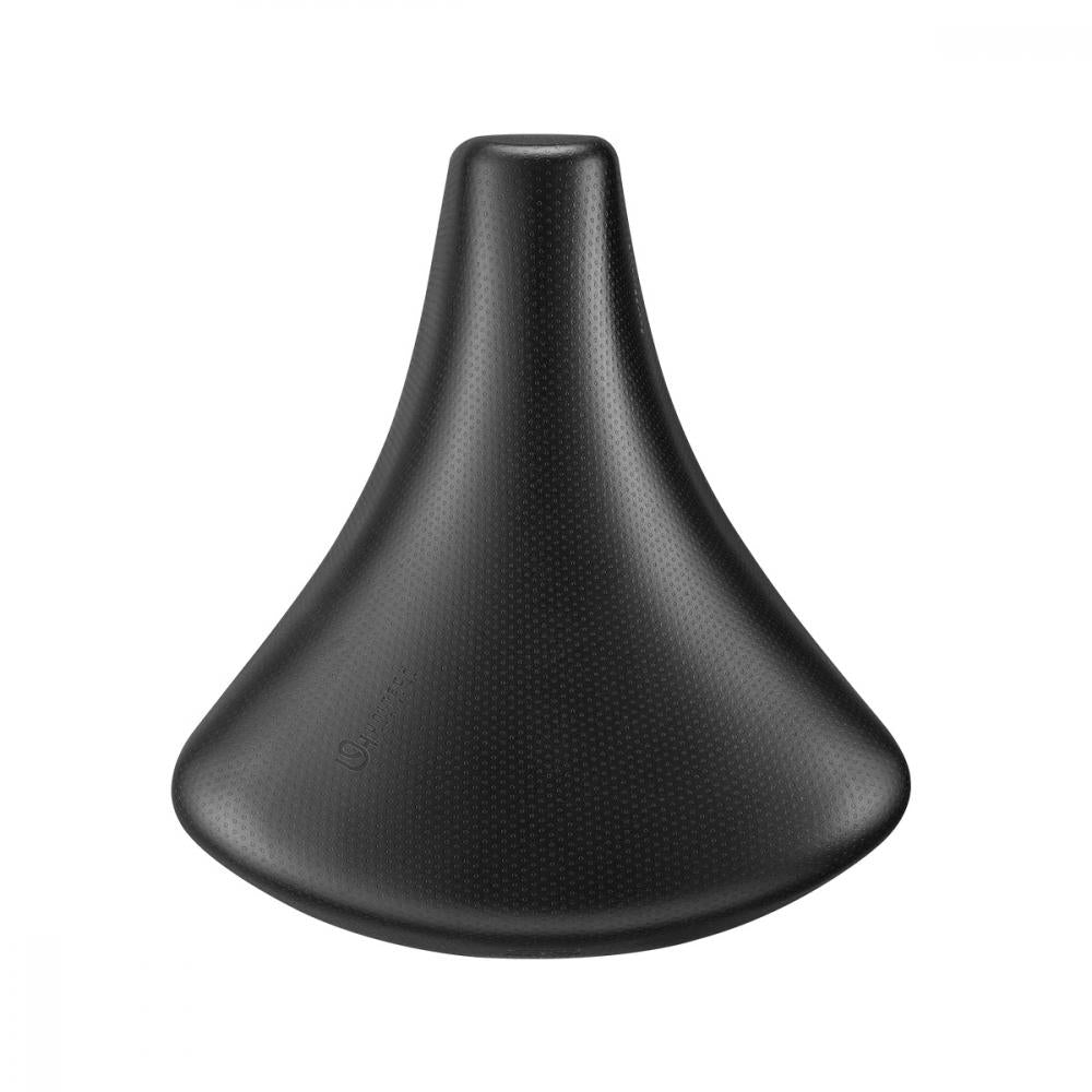 Selle Royal Holland Unitech Class schwarzer Unisex Fahrradsattel, 246x220mm, für entspannte Fahrposition.