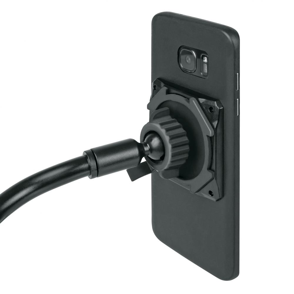 SKS COMPIT FLEXX Smartphone-Halterung  flexible Handyhalterung mit Flexarm und Saugnapf für alle glatten Oberflächen, ideal für Auto, Küche und Arbeitsplatz
