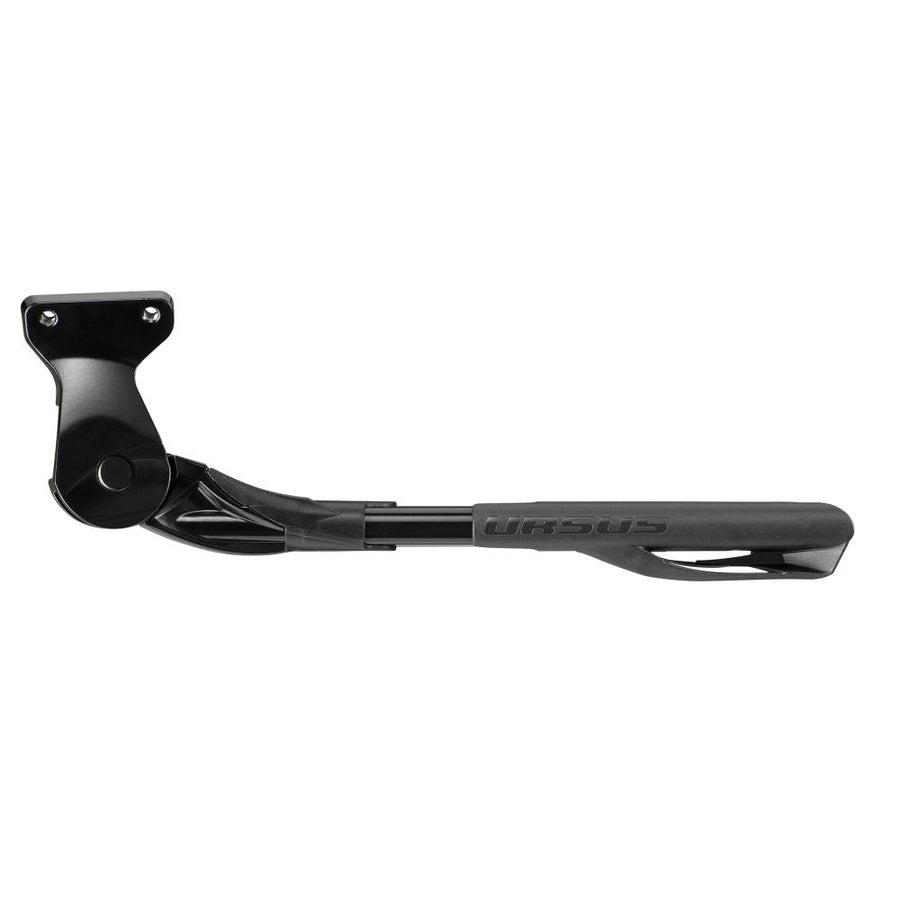 Ursus Hinterbauständer Wave Rear 24-28 Zoll in Schwarz mit 40mm Lochabstand für MTB, Trekking und Citybikes.