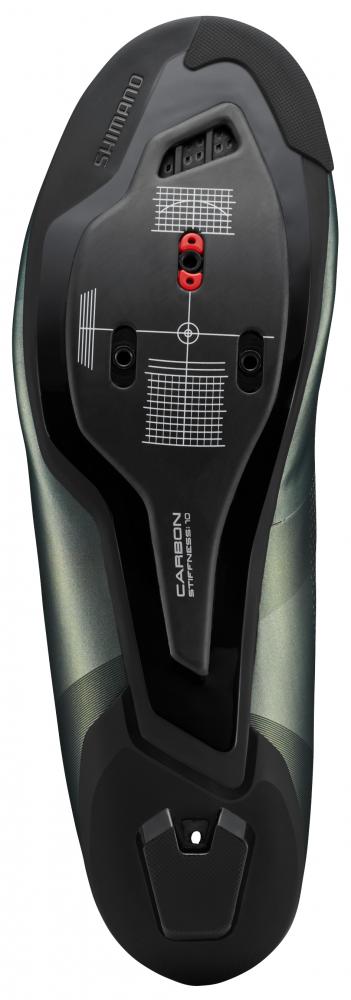 SHIMANO Fahrradschuhe RC703 Herren/Damen Road SPD-SL Typ Rennradschuhe Größe 41, Grün