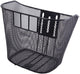 Contec Fahrradkorb Espresso schwarz 25x34x28 cm