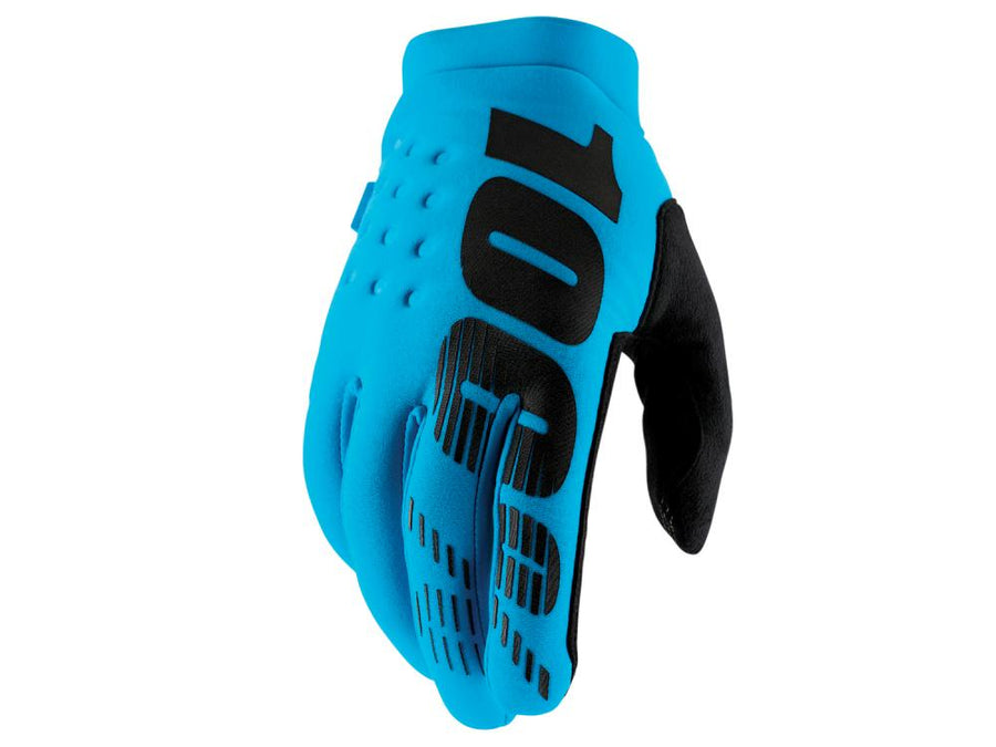 100% Brisker Cold Weather Glove XL turquoise - warmer MTB-Handschuh mit direktem Grip