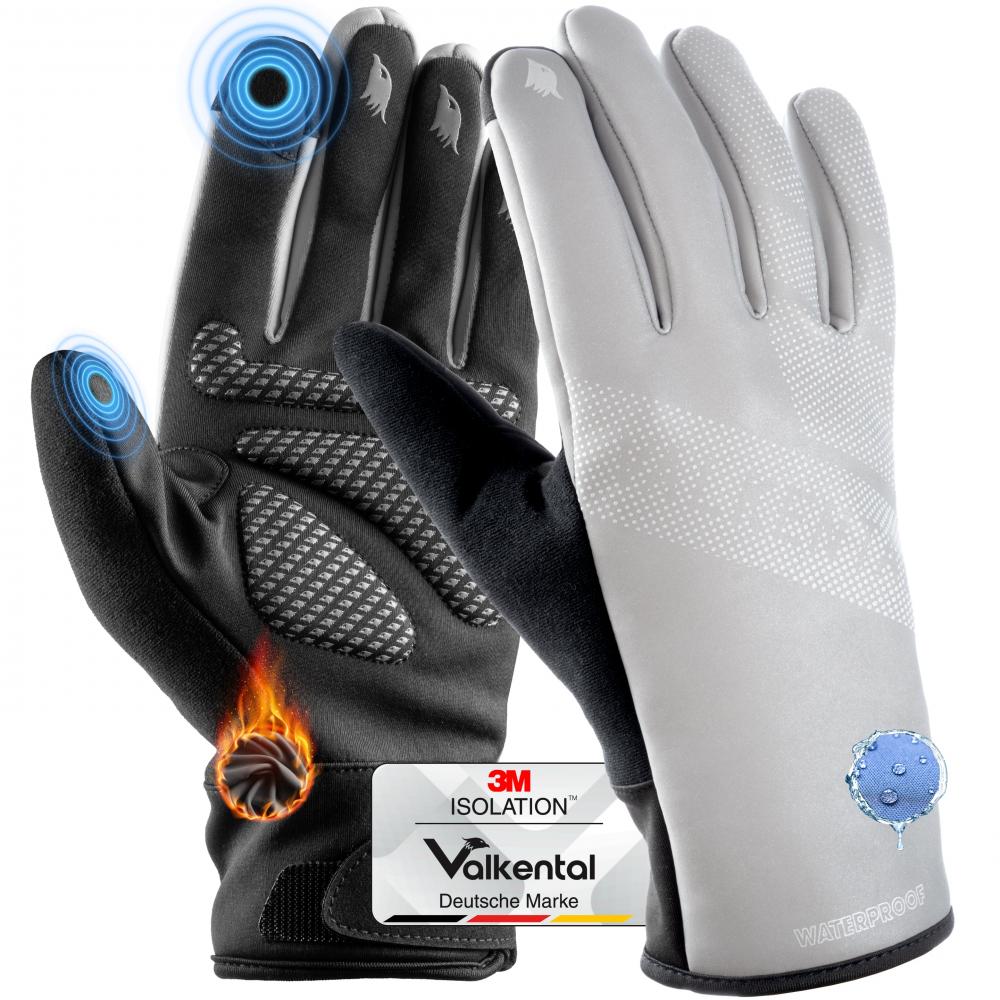 Valkental Handschuhe GloRider V2 Ultra Gr. XS Silber Reflectiv