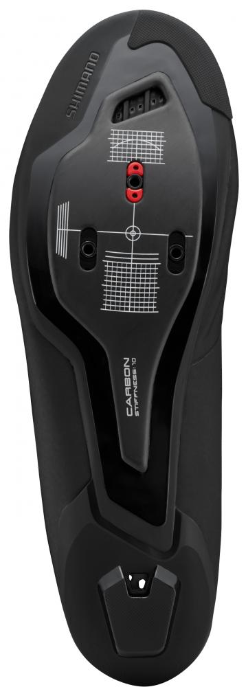 SHIMANO Fahrradschuhe RC703 Herren Damen Road SPD-SL Größe 48 Schwarz