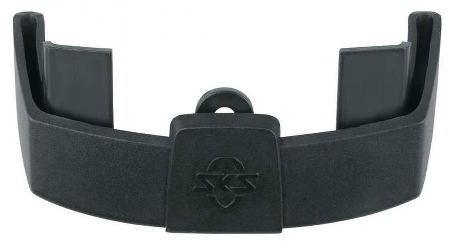 SKS Bluemels Style 65 Kantenschoner für 27,5\"-29\" Fahrräder, 65 mm breit, schwarz-matt, mit ESC-Sicherheitssystem und Spoiler für optimalen Spritzschutz