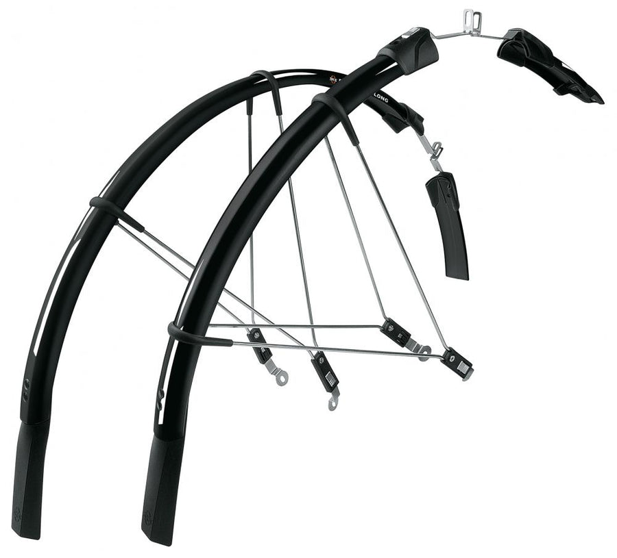 SKS Raceblade Long Schutzblechset schwarz 28 Zoll Rennrad, Quick-Release, Reifen 20-25mm