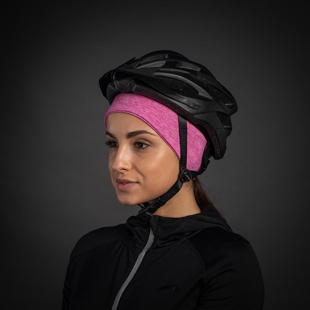 CHIBA Stirnband Pro Lady - S/M, pink, Thermostretch, reflektierend