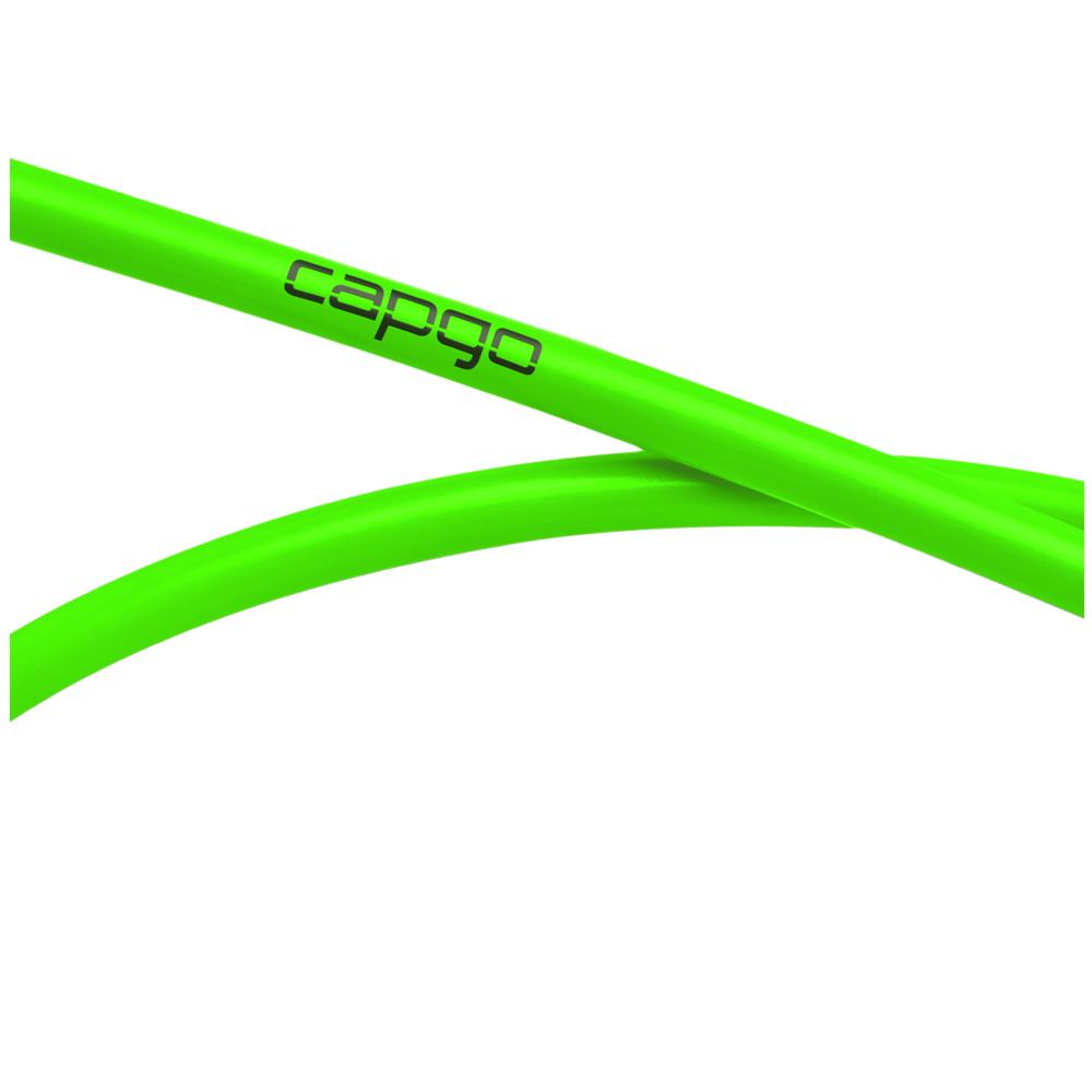 capgo BL Bremsaußenhülle 5 mm 3 m Neon Grün - PTFE-gefettet für beste Bremsperformance
