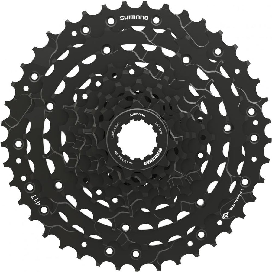SHIMANO Kassette CUES LINKGLIDE CS-LG300 Kassette - 9-fach, 11-41
