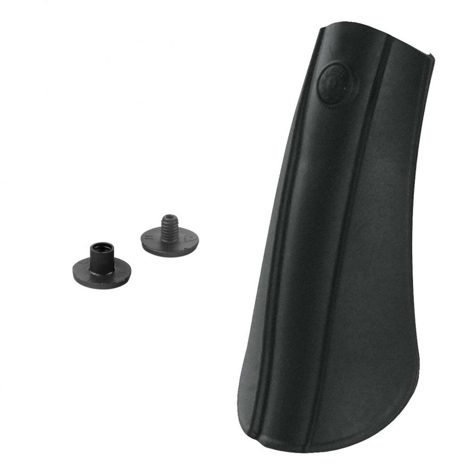 SKS Spoiler Germany Spoiler XXL 35 mm: Langer Gummispoiler für optimalen Spritzschutz - passend für Chromoplastics und Bluemels Schutzbleche inklusive Befestigungsmaterial