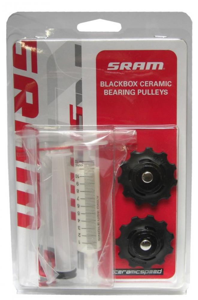 SRAM Schaltrollen-Set Aero Glide Road Keramik - Präzise und leichte Schaltleistung