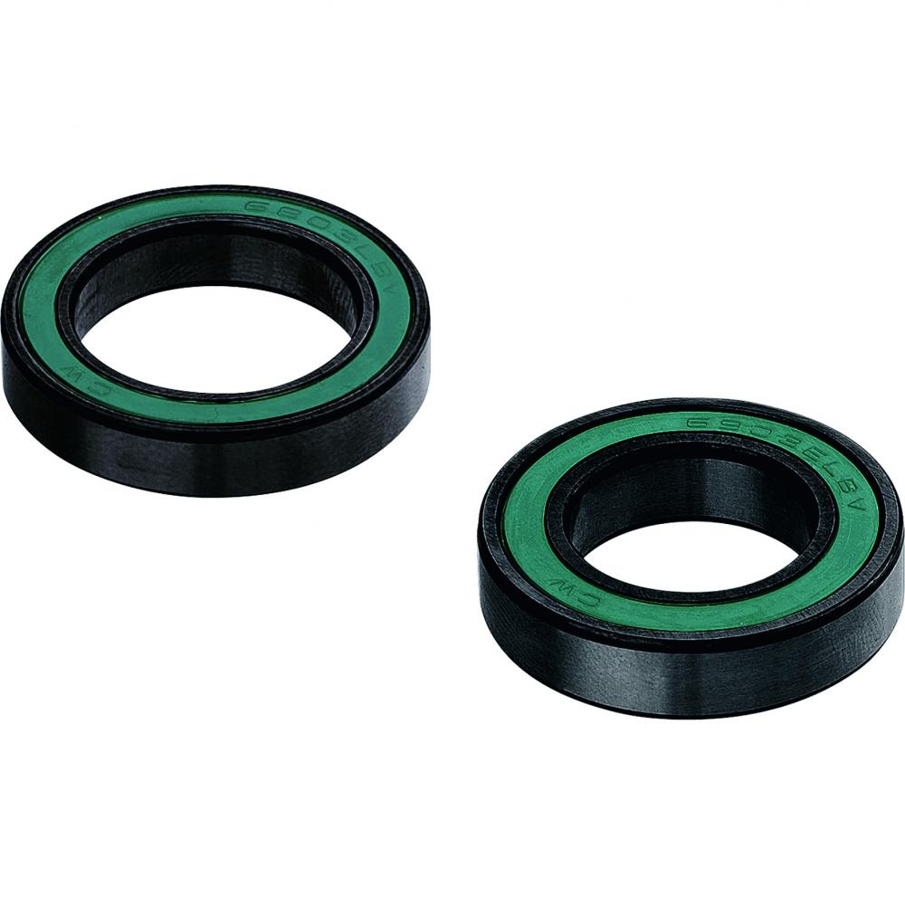 Vision Upgrade Keramik-Kugellager MR024x4 MR025x2 Schwarz - effizienteres Laufrad-Tuning