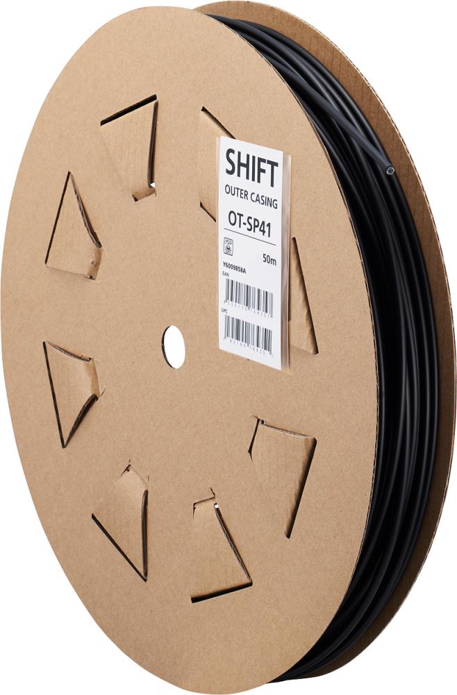 SHIMANO Schaltzugaußenhülle OT-SP41 50 m (Austauschrolle), Schwarz