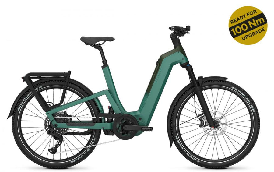Kalkhoff ENTICE 7+ MOVE 27-5in Wave L mineralgreen / huntsmengreen matt - vielseitiges Allroad-E-Bike