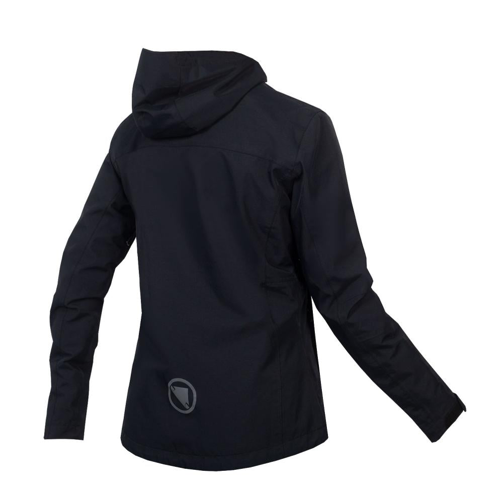 Endura Damen Hummvee Wasserdichte Kapuzenjacke schwarz Größe S