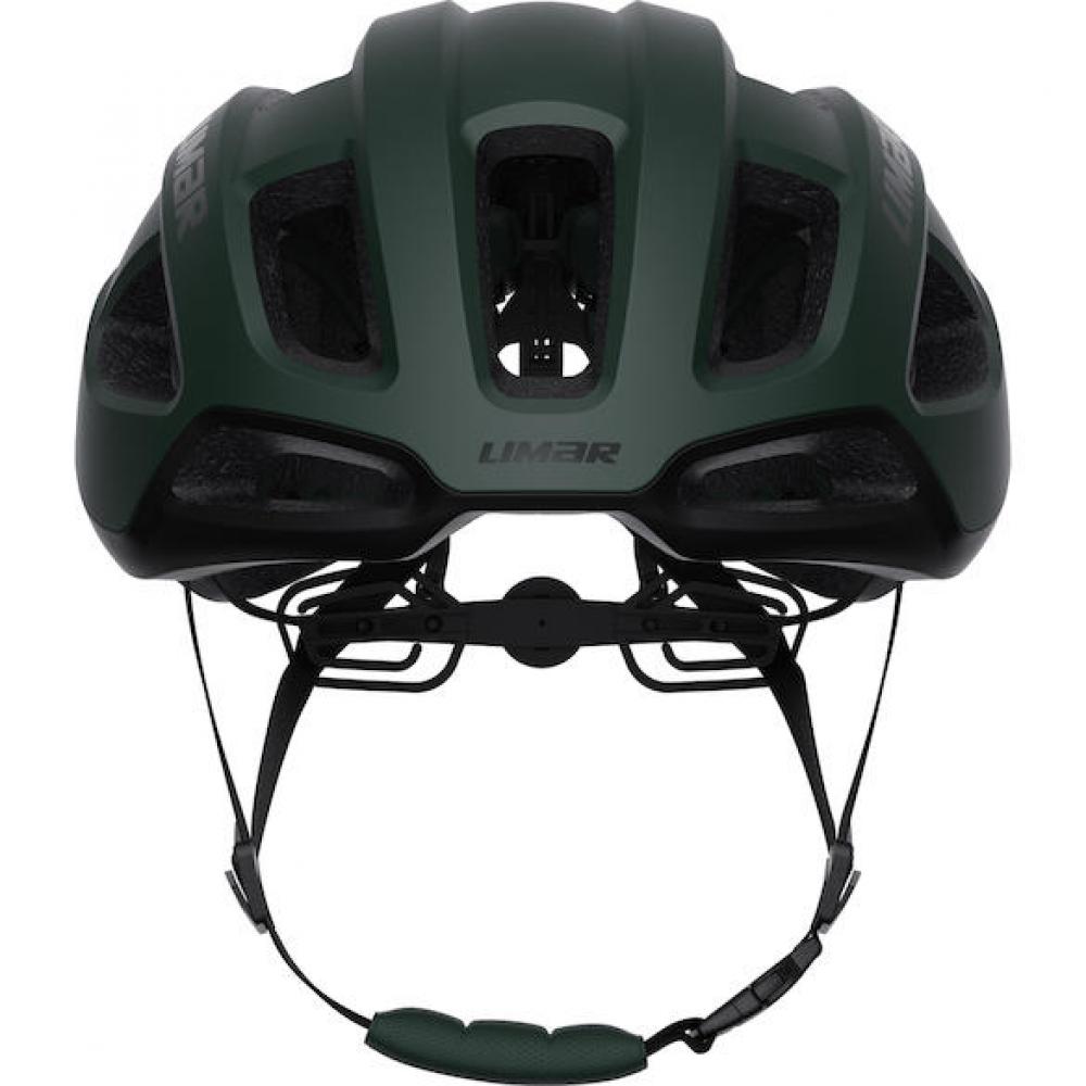 Limar Air Stratos Matt Deep Green Fahrradhelm Größe M - Leichter All-Terrain-Helm für Gravel