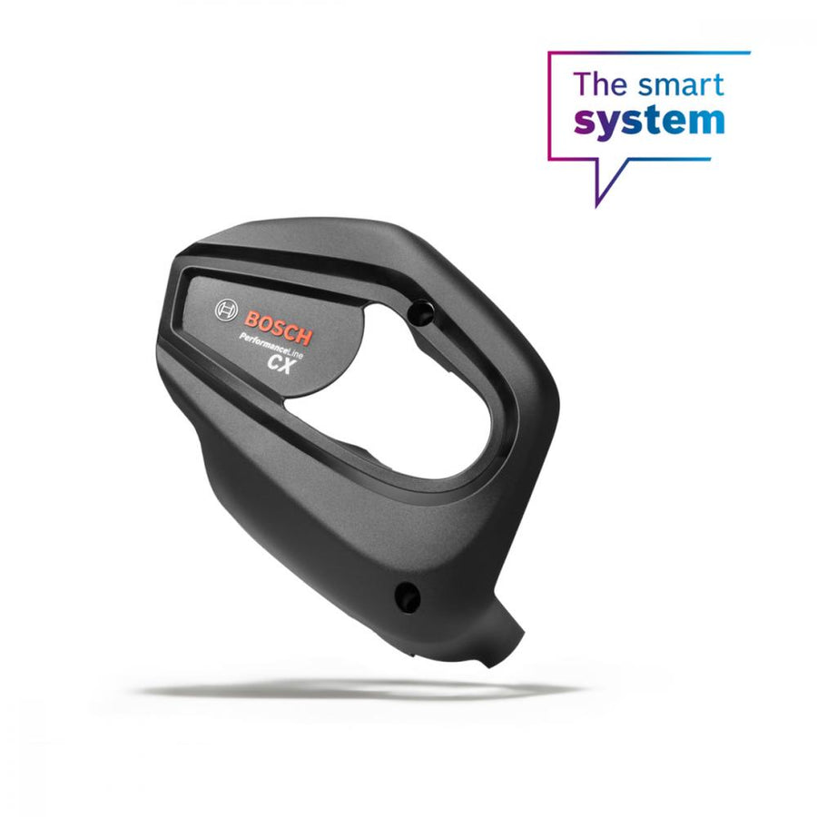 Bosch Designdeckel Performance Line CX, links - stilvoller Motorschutz für E-Bikes