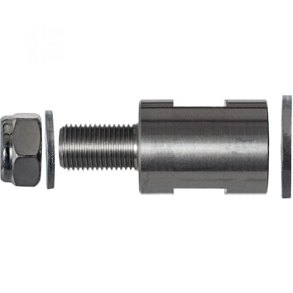 The Robert Axle Project Kupplungs-Adapter 3/8-26 26 Silber - sichere Anhängerkupplung