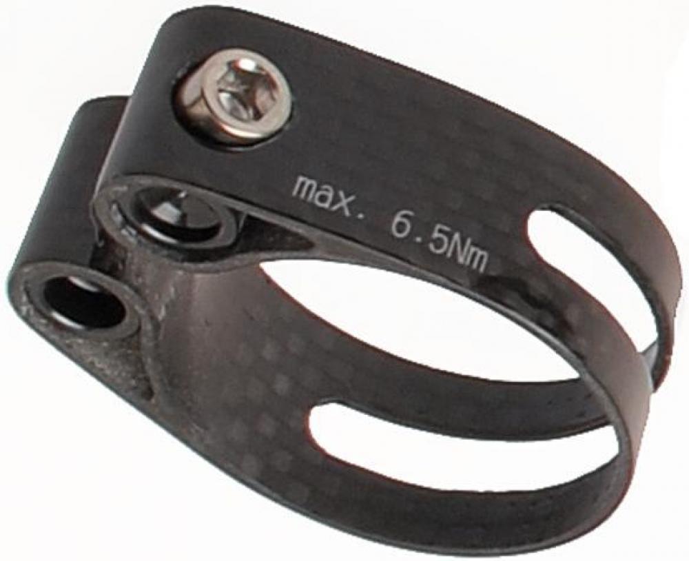 Procraft PRC SPC1 Sattelstützklemme Ø 31.8 mm - Carbon, 10 g, Schwarz