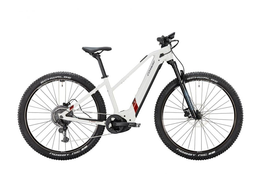 CONWAY Cairon S 8.0, Trapez, 29", pearl white /copper metallic, 11-Gang SHIMANO "XT" Mix, 53 cm / XL